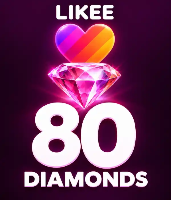 Likee 80 Diamonds