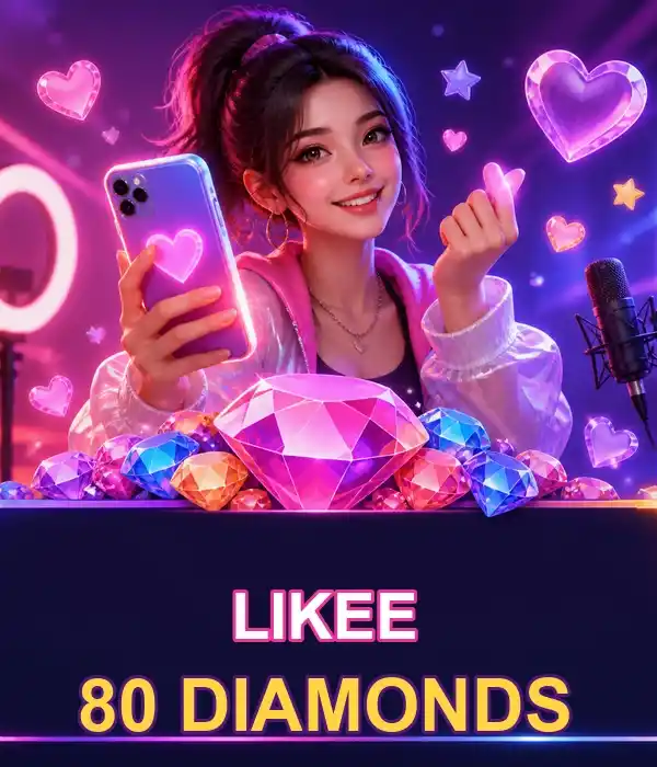 Likee 80 Diamonds