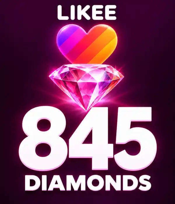 Likee 845 Diamonds