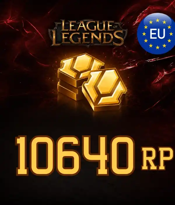 LoL 10640 RP EU West 80 EUR