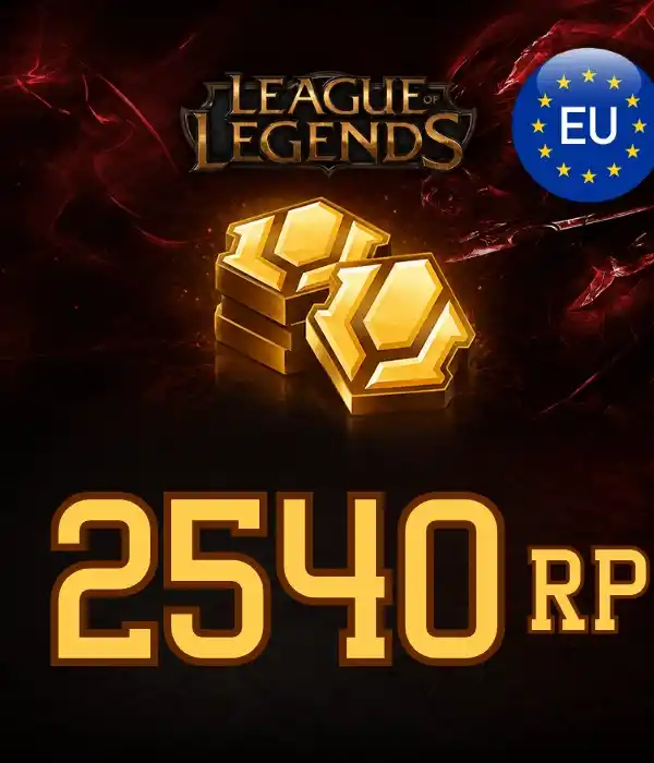 LoL 2540 RP EU West 20 EUR