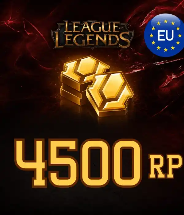 LoL 4500 RP EU West 35 EUR