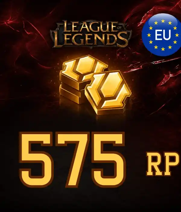 League of Legends 5 Euro Geschenkkarte EU West