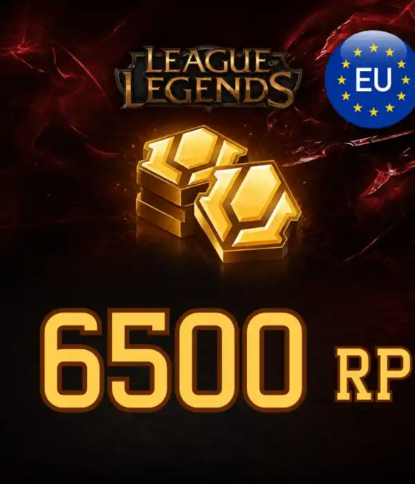 League of Legends 50 Euro Geschenkkarte EU West
