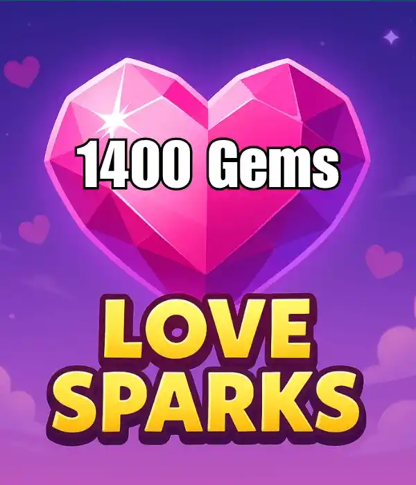 Love Sparks 1400 Gems
