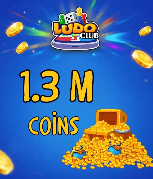 Ludo Club 1300000 Coins