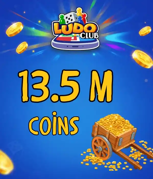 Ludo Club 13500000 Coins
