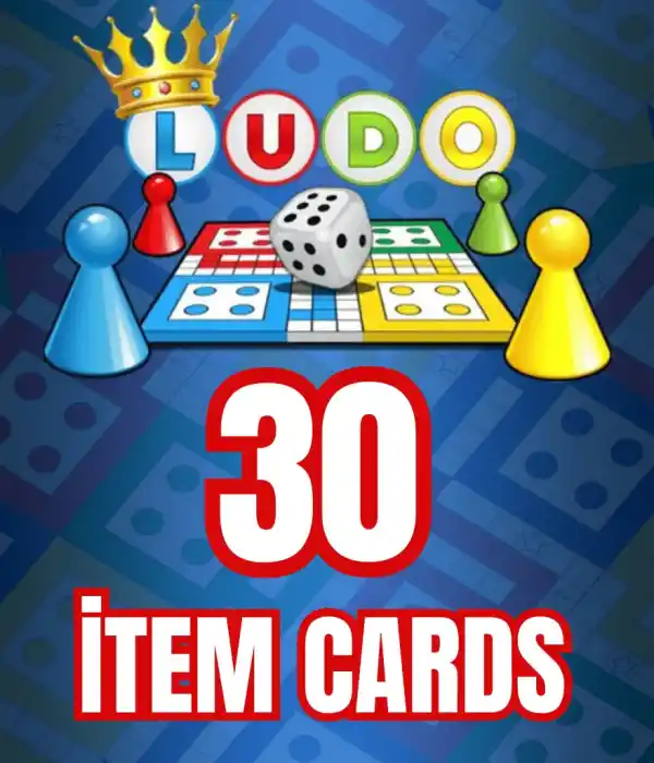 Ludo World 30 item Cards