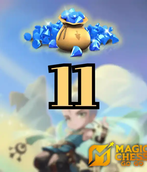 Magic Chess: Go Go 11 Diamanten