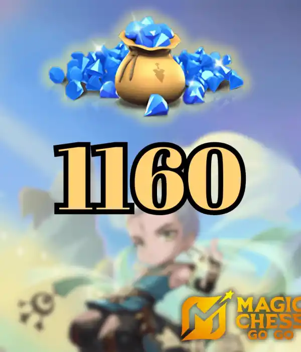 Magic Chess: Go Go 1160 Diamanten