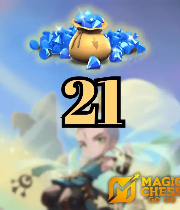 Magic Chess: Go Go 21 Diamanten