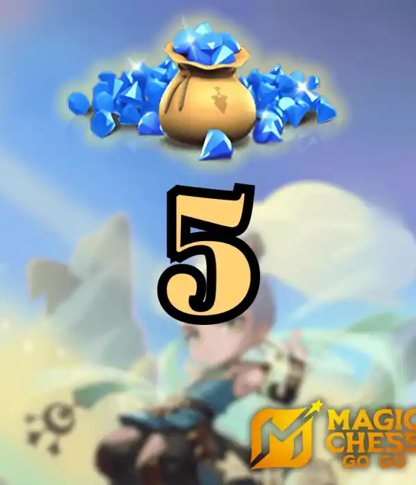 Magic Chess: Go Go 5 Diamanten