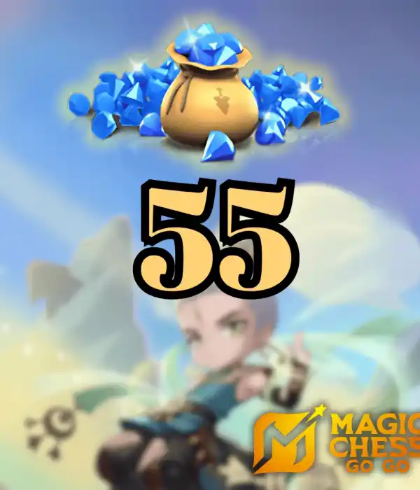 Magic Chess: Go Go 55 Diamanten