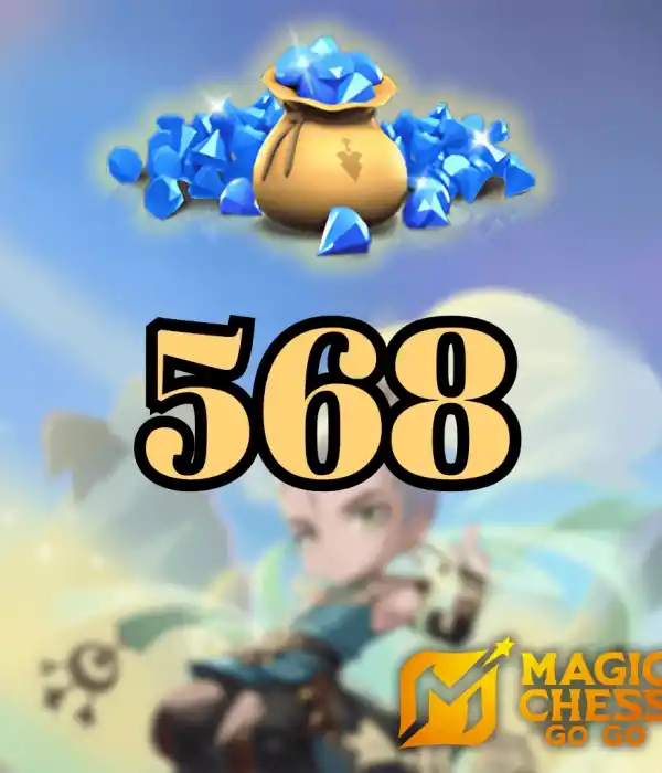 Magic Chess: Go Go 568 Diamanten