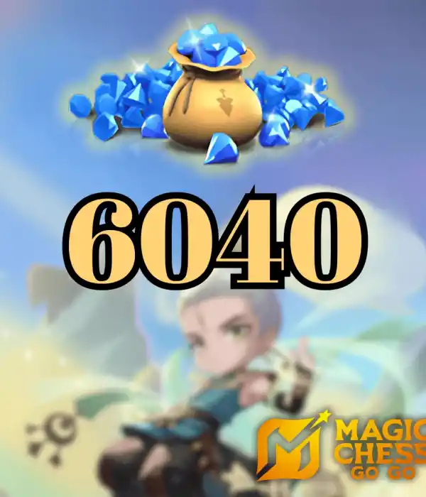 Magic Chess: Go Go 6040 Diamanten