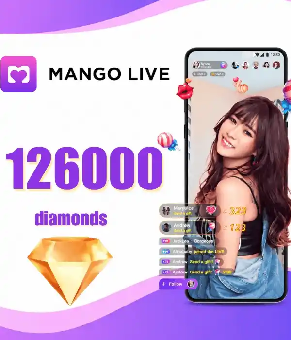 Mango Live 126000 Diamonds