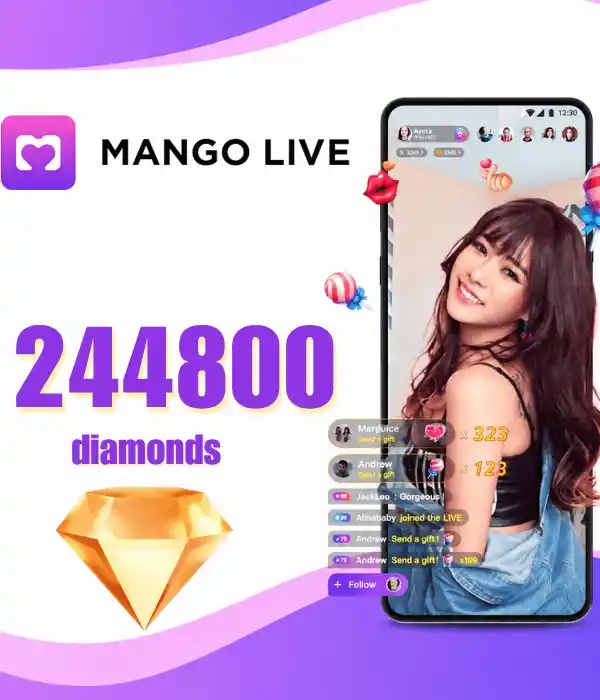 Mango Live 244800 Diamonds