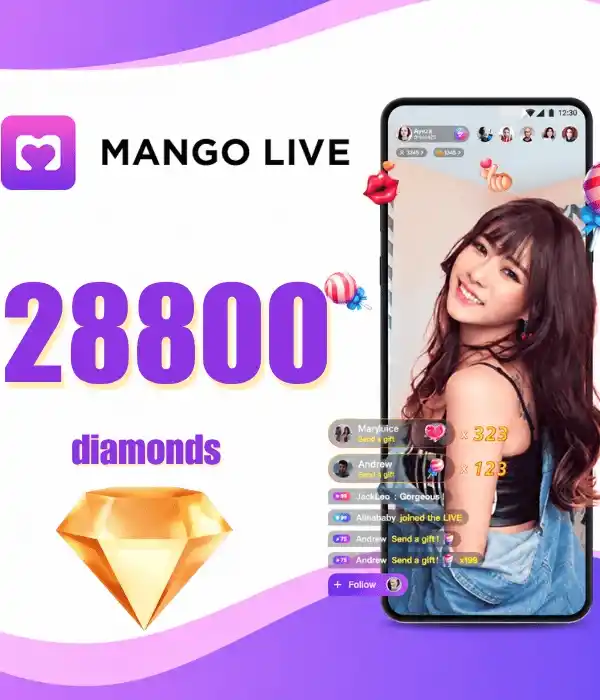Mango Live 28800 Diamonds