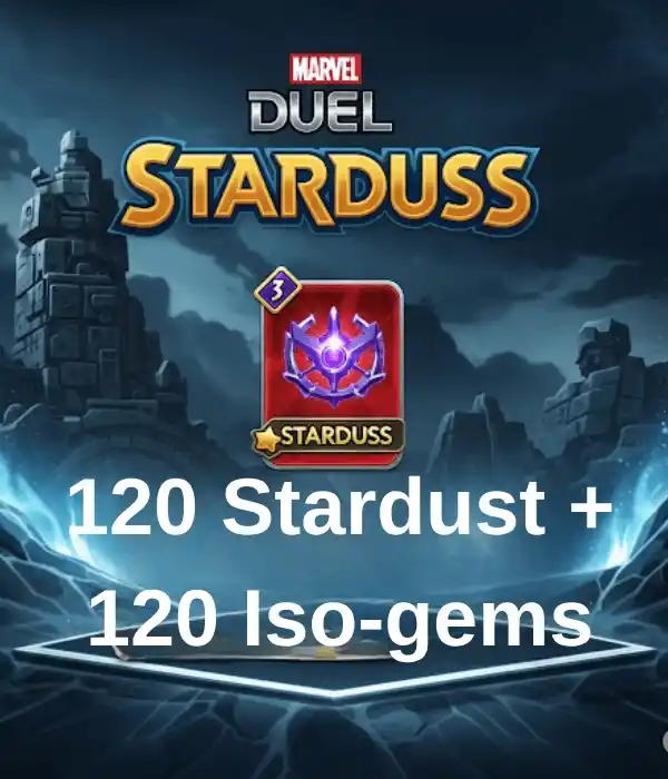 Marvel DUEL 120 Stardust + 120 Iso-Gems