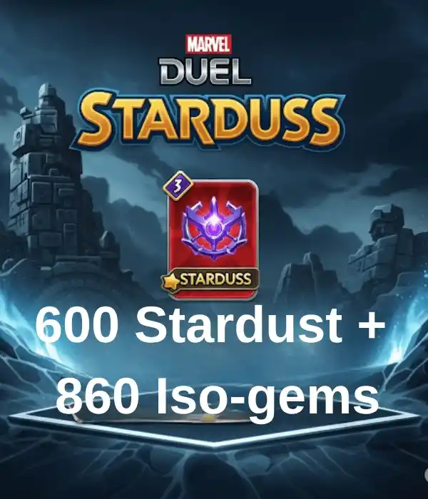 Marvel DUEL 600 Stardust + 860 Iso-Gems