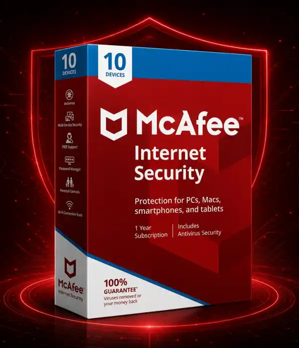 McAfee Internet Security Card 10 Device