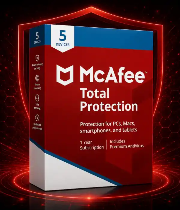 McAfee Total Protection Card 5 Device