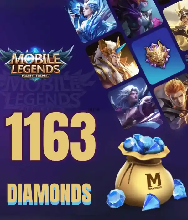 MLBB 1163 Diamonds PHP