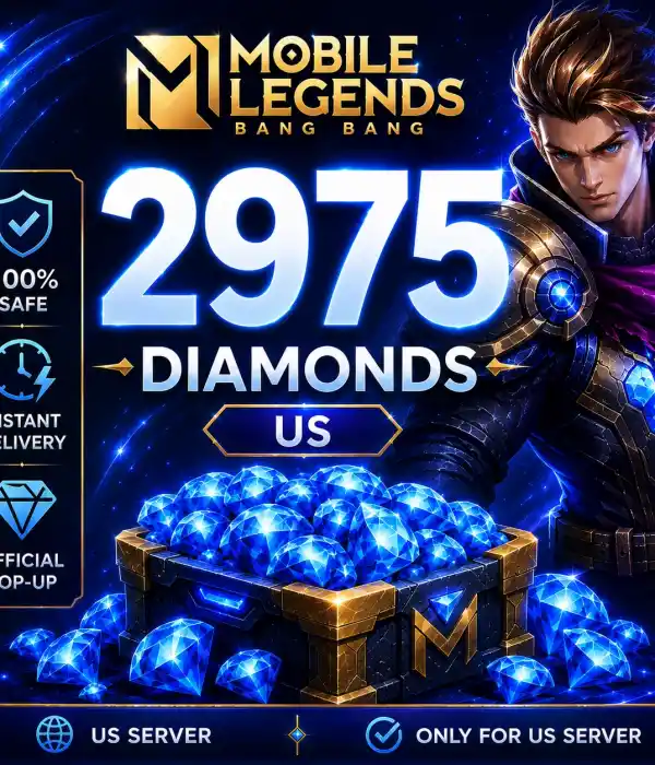 MLBB 2500+475 Diamonds US