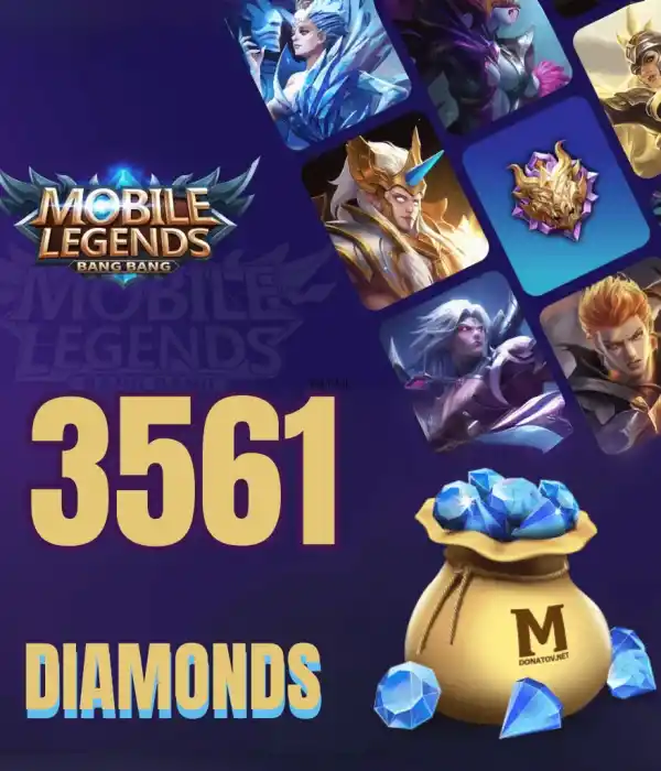 MLBB 3561 Diamonds PHP