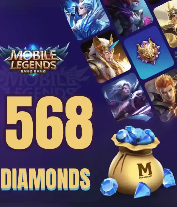 باقة MLBB 568 Diamonds (إندونيسيا)