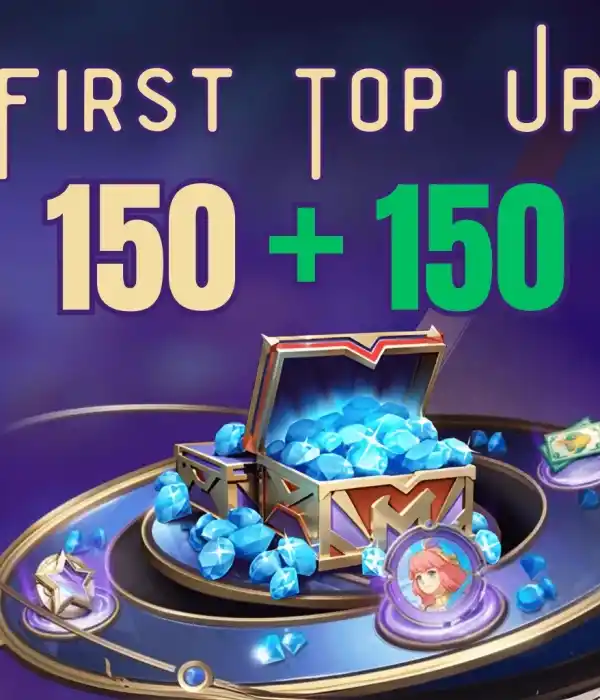 MLBB First Top Up 150 +150 Diamanten UZ