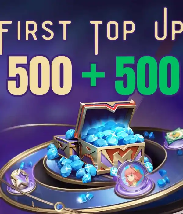MLBB First Top Up 500 +500 Diamanten UZ