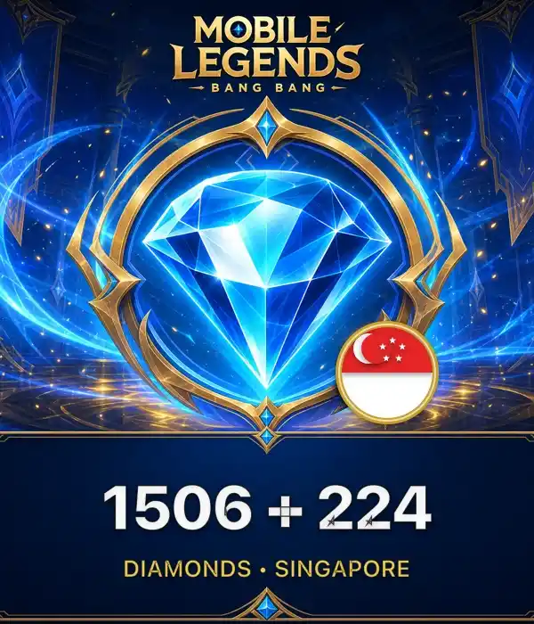 MLBB Сингапур 1506+224 Diamonds