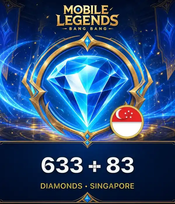 MLBB Сингапур 633+83 Diamonds