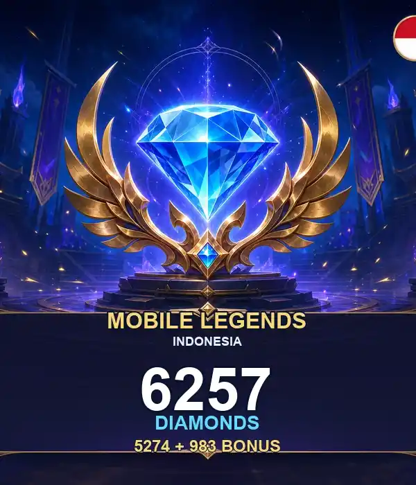 MLBB 6257 Diamonds (5274 + 983 Bonus)