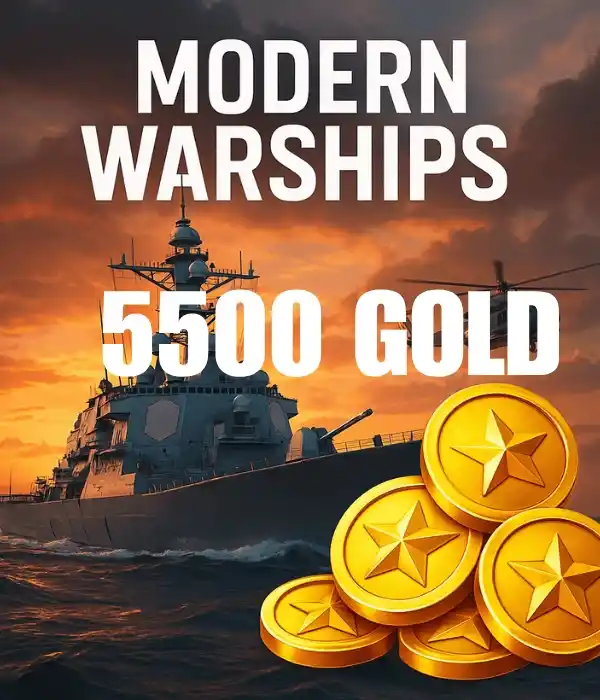 Modern Warships 5500 Gold