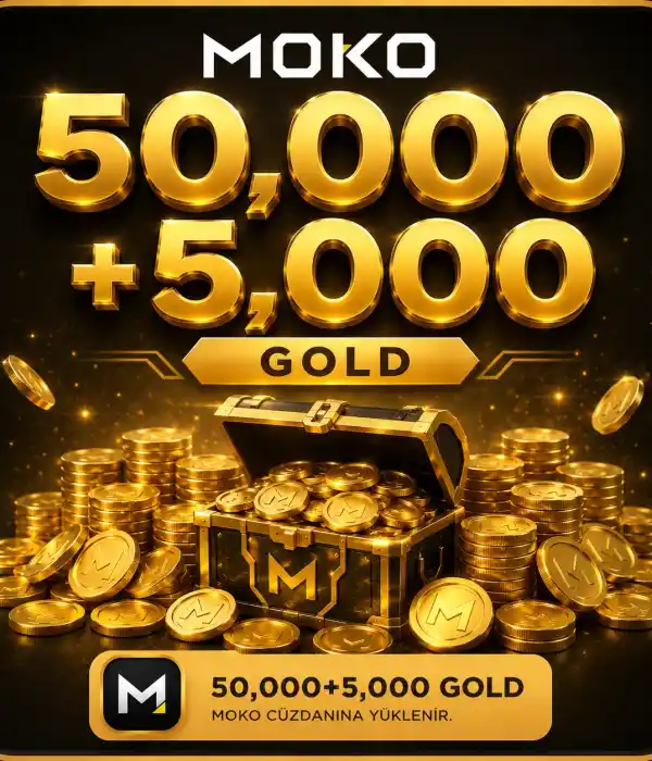 Moko 50,000+5,000 Gold