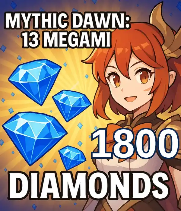 Mythic Dawn : 13 Megami 1800 Diamants