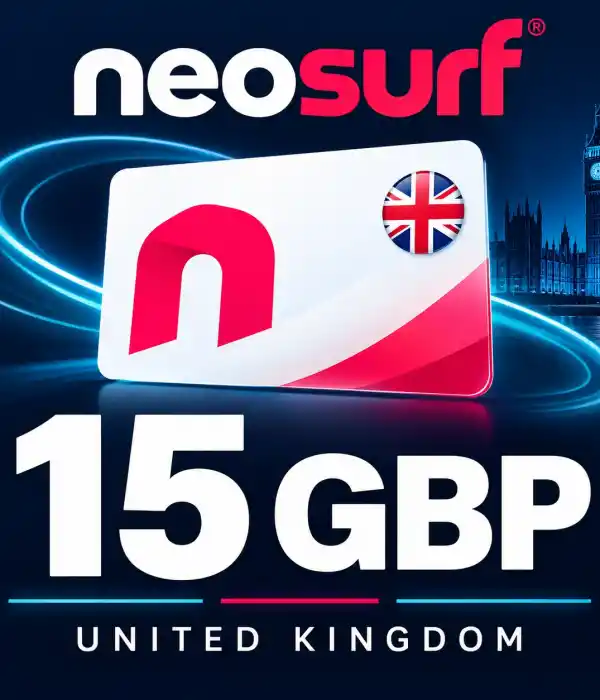 Neosurf UK 15 GBP