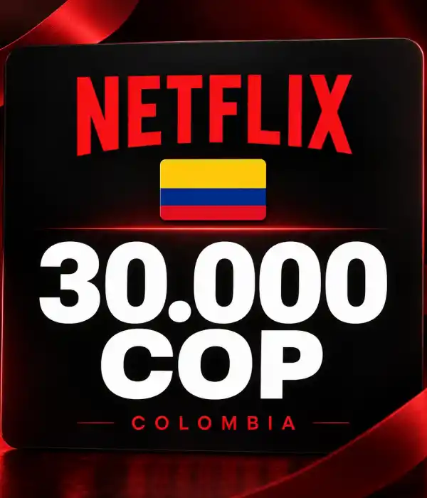 Netflix CO 30,000 COP