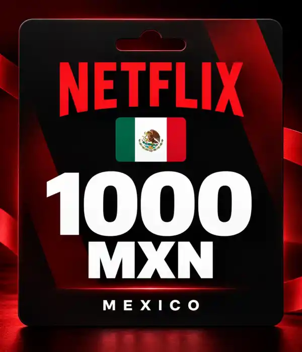 Netflix MX 1000 MXN