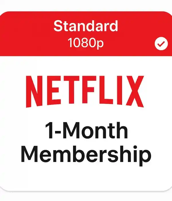 Netflix Standard 1080p 1 Monat Mitgliedschaft