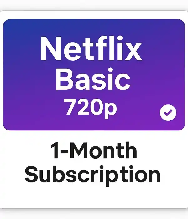Netflix Basis 720p 1-Monats-Abonnement