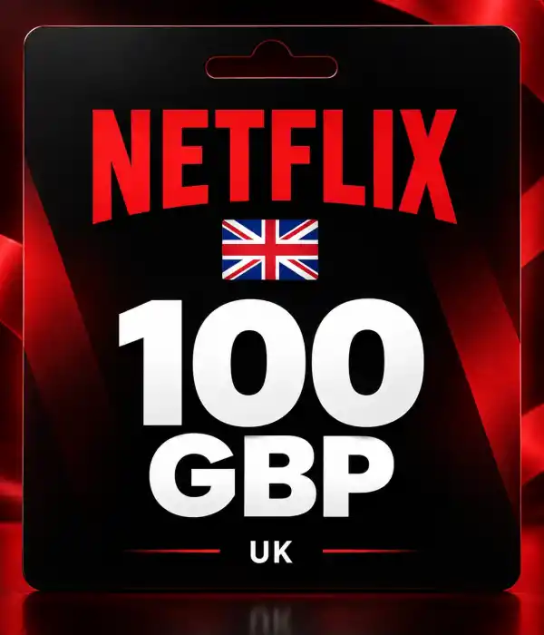 Netflix UK 100 GBP