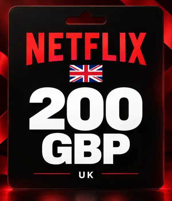 Netflix UK 200 GBP