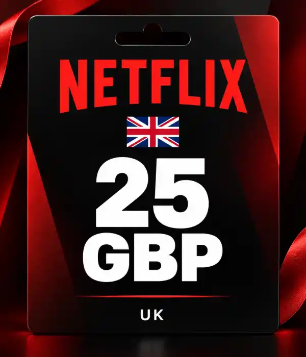 Netflix UK 25 GBP