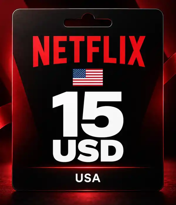 Netflix US 15 USD