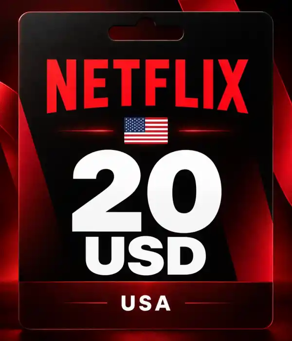 Netflix US 20 USD