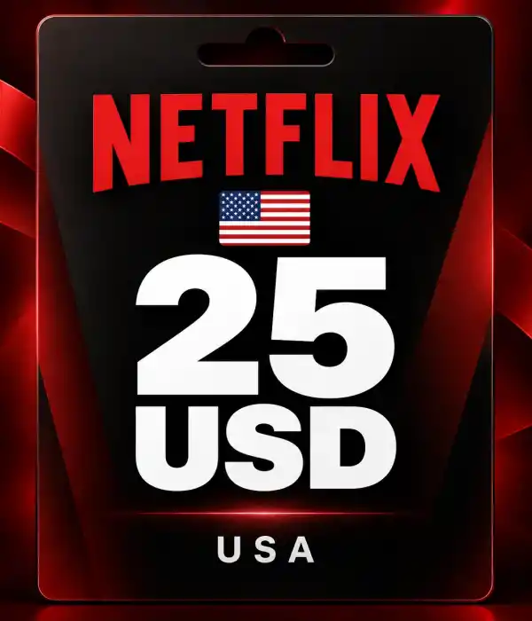 Netflix US 25 USD