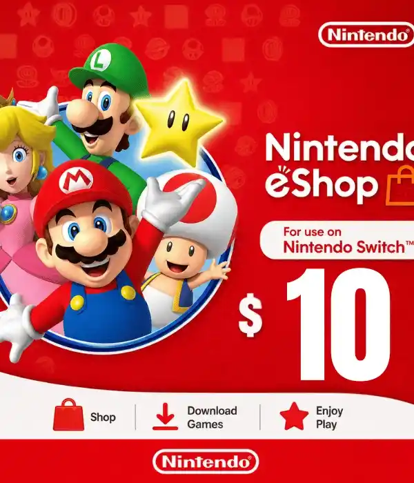 Nintendo 10 $ Voucher